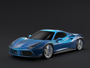 ferrari 488 spider 2016 3D Model