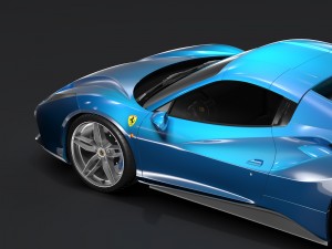 ferrari 488 spider 2016 Modello 3D
