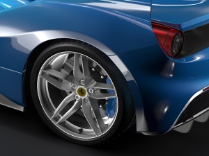ferrari 488 spider 2016 Modello 3D