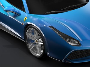 ferrari 488 spider 2016 Modello 3D