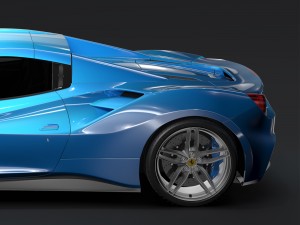 ferrari 488 spider 2016 Modello 3D