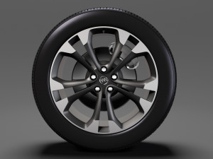 buick cascada wheel 2017 3D Model