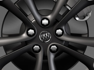 buick cascada wheel 2017 Model 3D