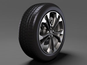 buick cascada wheel 2017 Model 3D