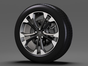 buick cascada wheel 2017 Model 3D