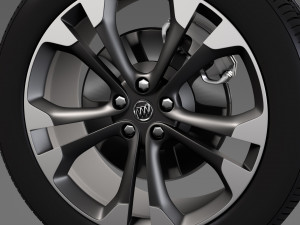 buick cascada wheel 2017 Model 3D