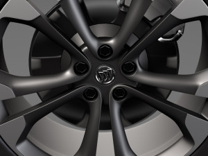 buick cascada wheel 2017 Model 3D