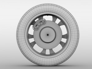 buick cascada wheel 2017 Model 3D