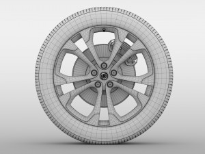 buick cascada wheel 2017 Model 3D