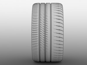bugatti chiron wheel 2 3D-Modell
