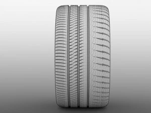 bugatti chiron wheel 2 3D Model