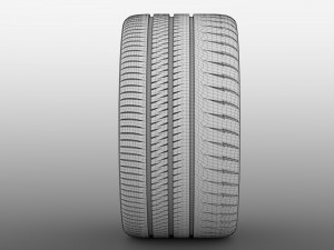 bugatti chiron wheel 4 Modelo 3D