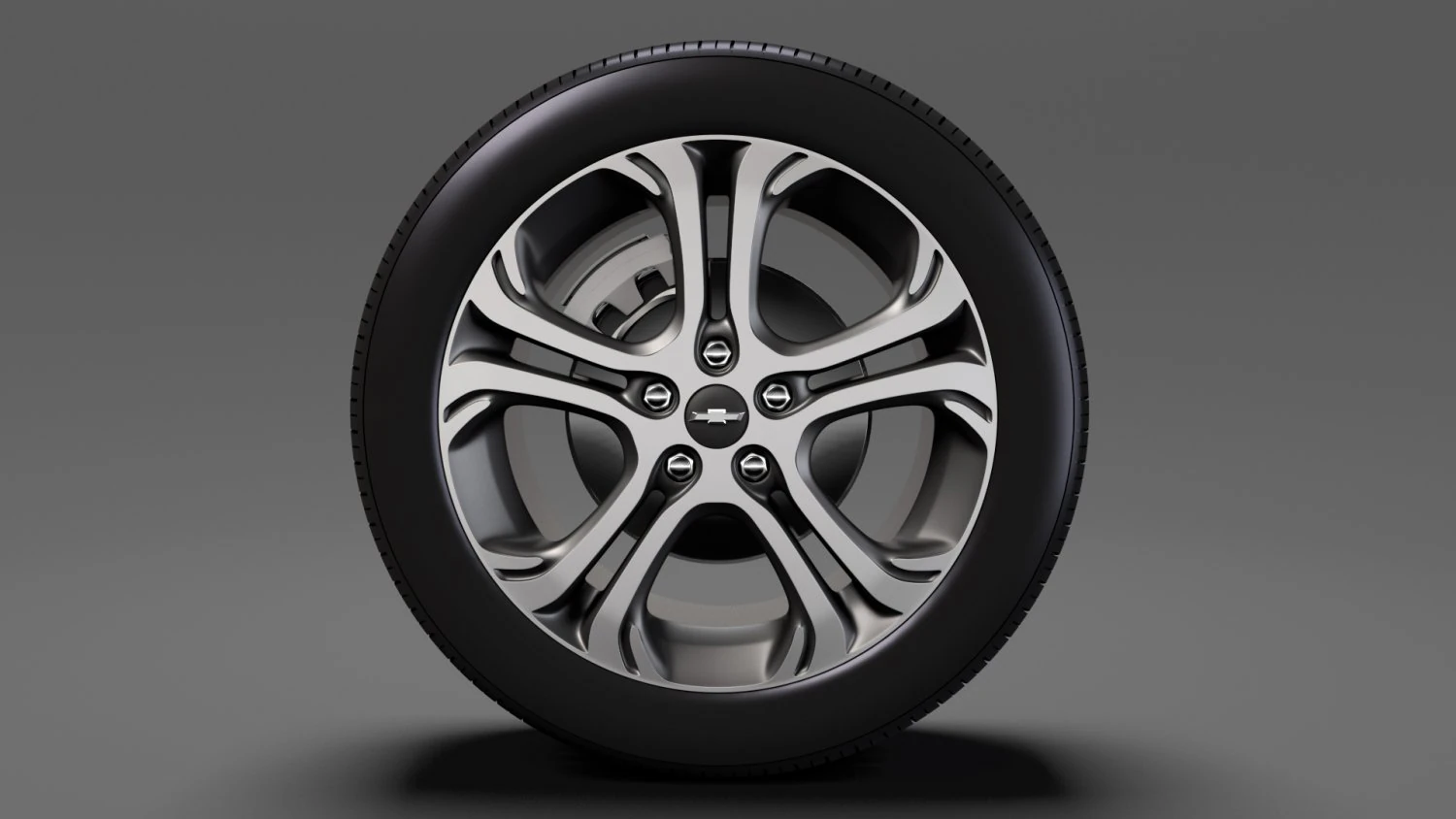 chevrolet bolt ev wheel 3D Model .c4d .max .obj .3ds .fbx .stl .blend 