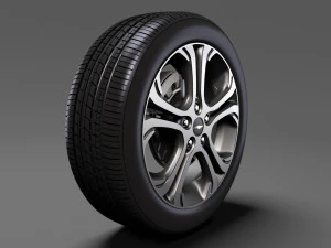 chevrolet bolt ev wheel 3D Model