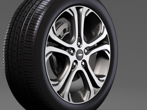 chevrolet bolt ev wheel Modello 3D