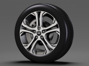 chevrolet bolt ev wheel Modello 3D