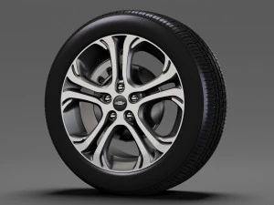 chevrolet bolt ev wheel 3D Model
