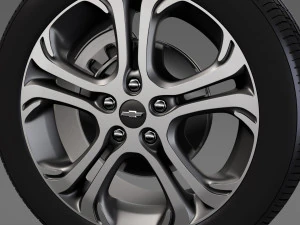 chevrolet bolt ev wheel 3D Model