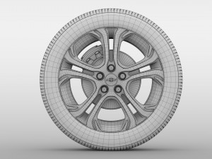 chevrolet bolt ev wheel Modello 3D