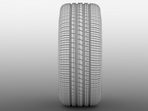 chevrolet silverado high country wheel 2017 Modelo 3D