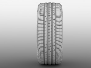 chevrolet silverado lt z71 wheel 2017 Modelo 3D