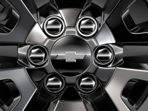chevrolet silverado ltz wheel 2017 3D Модель