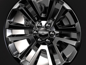chevrolet silverado ltz wheel 2017 3D Модель