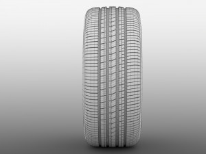 chevrolet silverado ltz wheel 2017 3D Модель