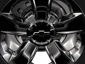 chevrolet silverado ltz z71 jant 2017 3D Model