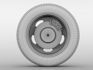 chevrolet silverado ltz z71 wheel 2017 3D Модель