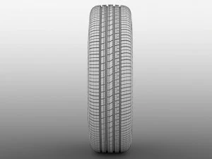 chevrolet silverado wheel 2017 3D Model
