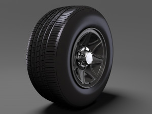 chevrolet silverado wt wheel 2017 Modello 3D