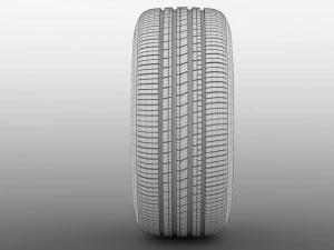 chevrolet silverado wt wheel 2017 3D Model