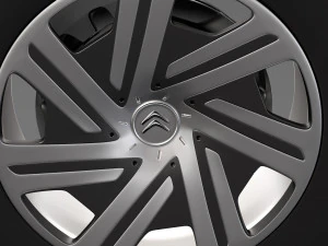 citroen berlingo wheel 2017 3D Model