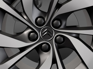 citroen spacetourer 2017 wheel 3D-Modell