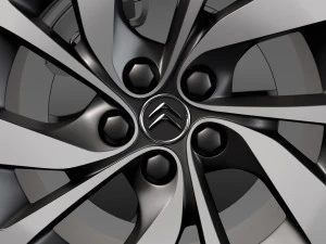 citroen spacetourer 2017 wheel 3D Model