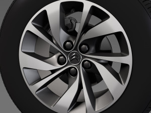 citroen spacetourer 2017 wheel 3D-Modell