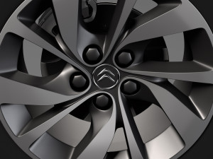 citroen spacetourer 2017 wheel 3D-Modell