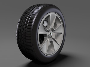 dacia sandero wheel 2017 Modèle 3D