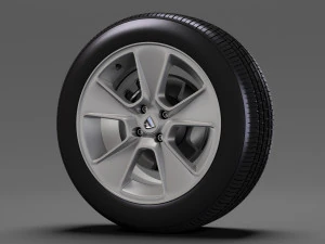 dacia sandero wheel 2017 3D Model