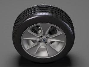 dacia sandero wheel 2017 Modèle 3D