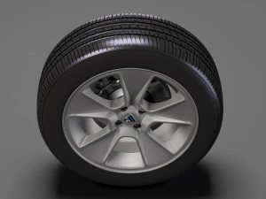 dacia sandero wheel 2017 3D Model
