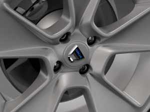 dacia sandero wheel 2017 Modèle 3D