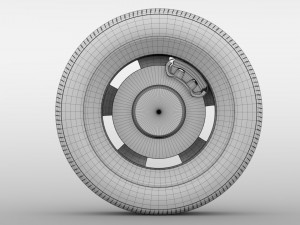 dacia sandero wheel 2017 Modèle 3D