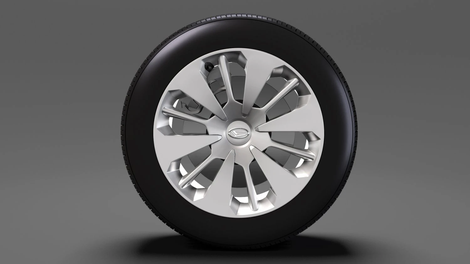 daihatsu thor wheel 2017 3D Model .c4d .max .obj .3ds .fbx .stl .blend