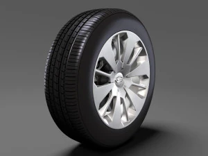 daihatsu thor wheel 2017 3D Model