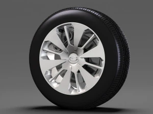 daihatsu thor wheel 2017 3D Model