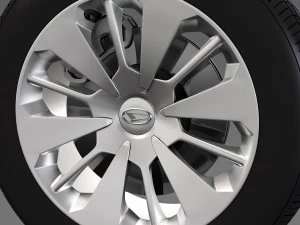 daihatsu thor wheel 2017 3D Model
