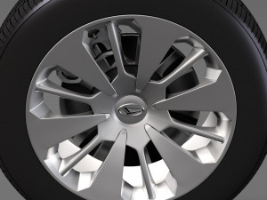 daihatsu thor wheel 2017 3D 모델