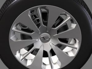 daihatsu thor wheel 2017 3D Model